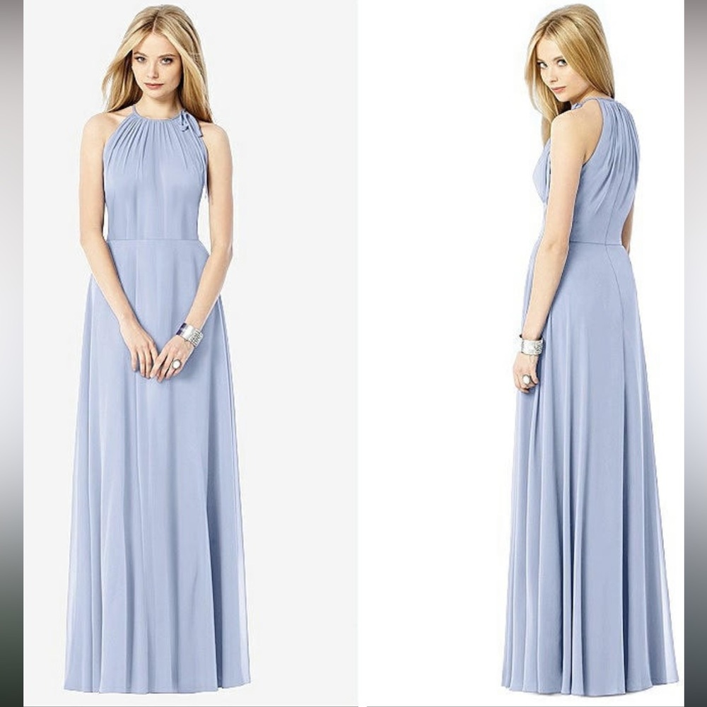 Gorgeous Halter Chiffon Bridesmaid Gown